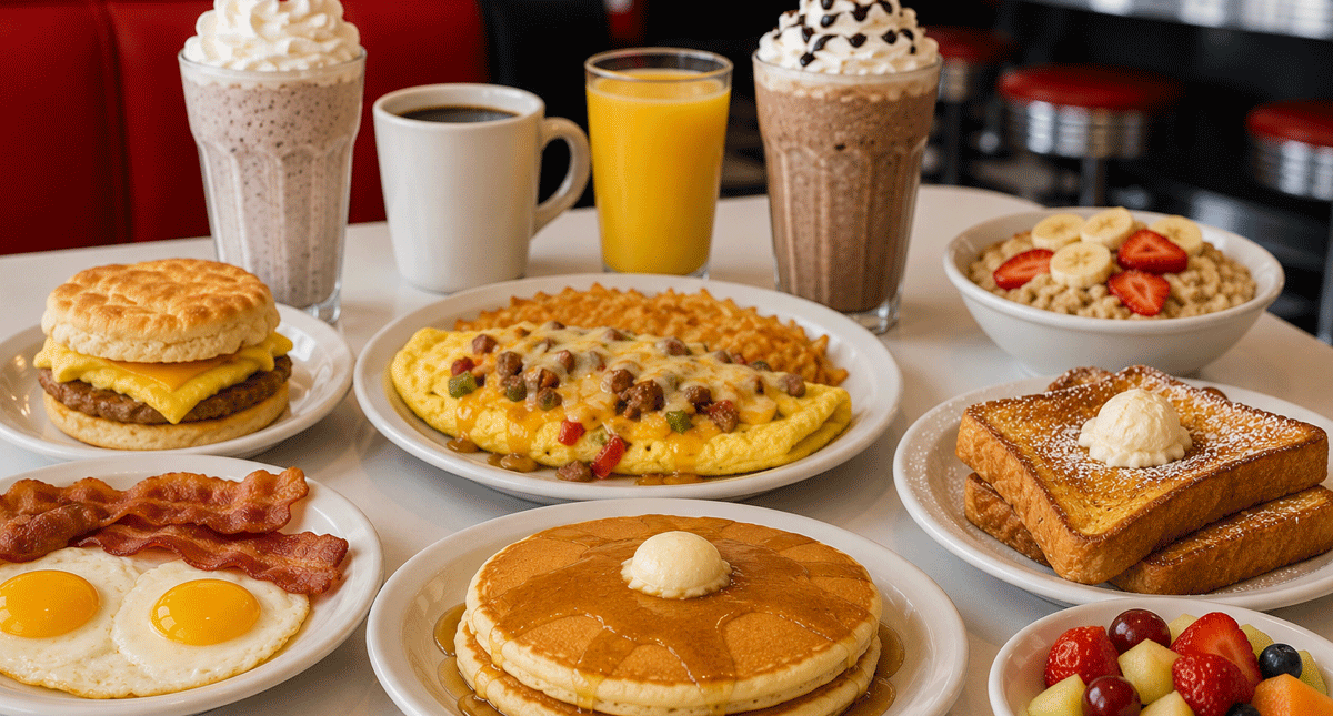 Steak N Shake Breakfast Menu
